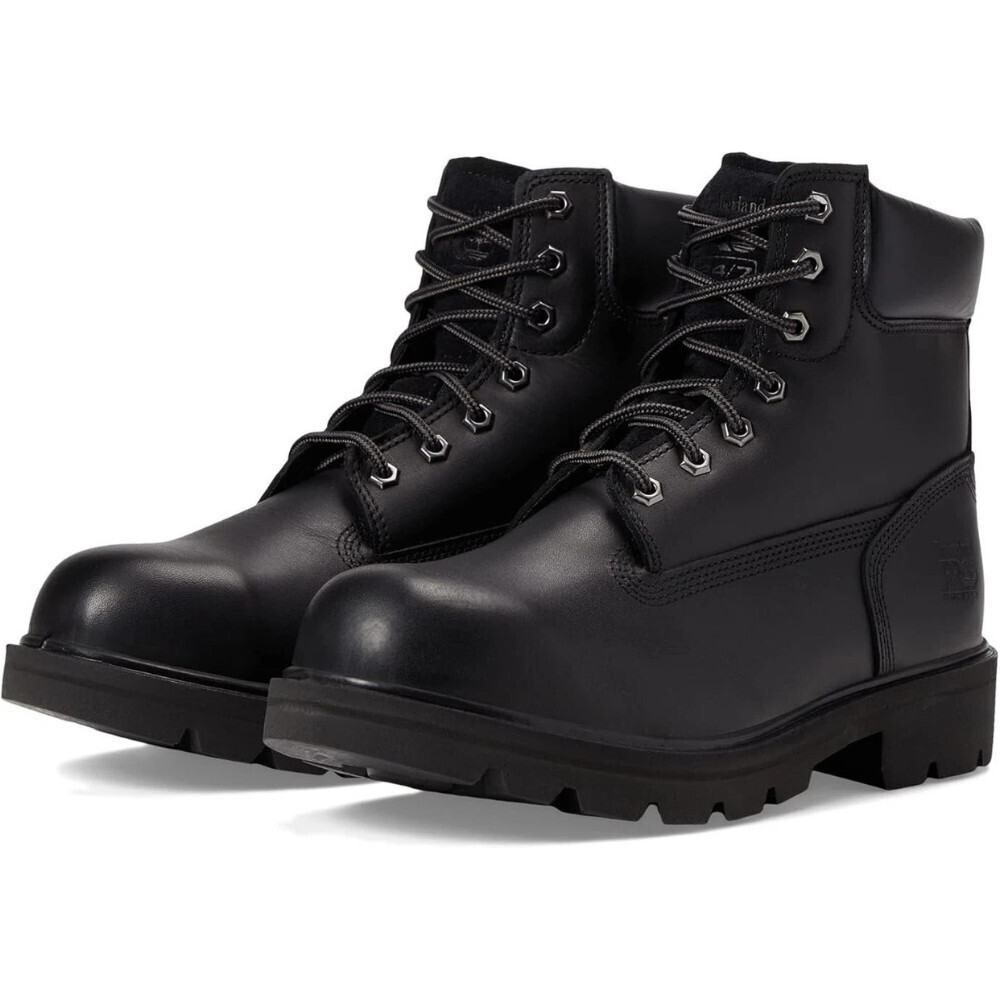 Timberland PRO Sawhorse 6 TB1A5TF3001 Men's 6 Black Comp Toe Work Boots ZOGG2741